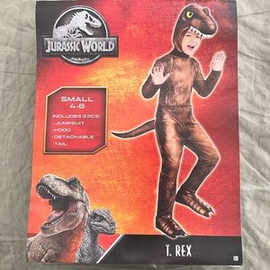 Kids Toddler Dinosaur Tyrannosaurus Rex T-Rex costume size small 2-4